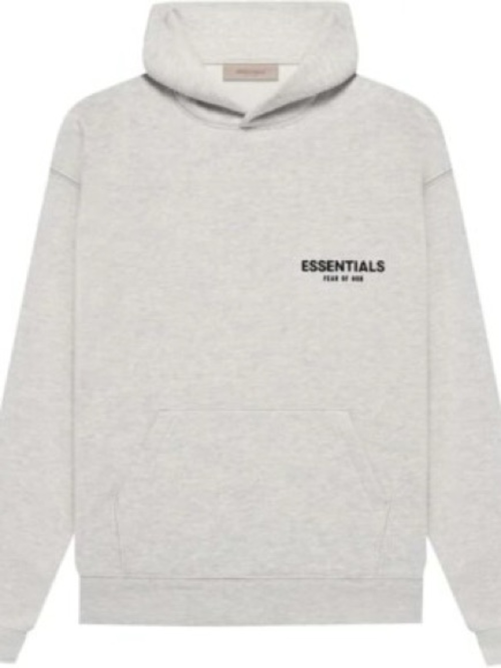 Fear of God ESSENTIALS Light Gray Pullover Hoodie